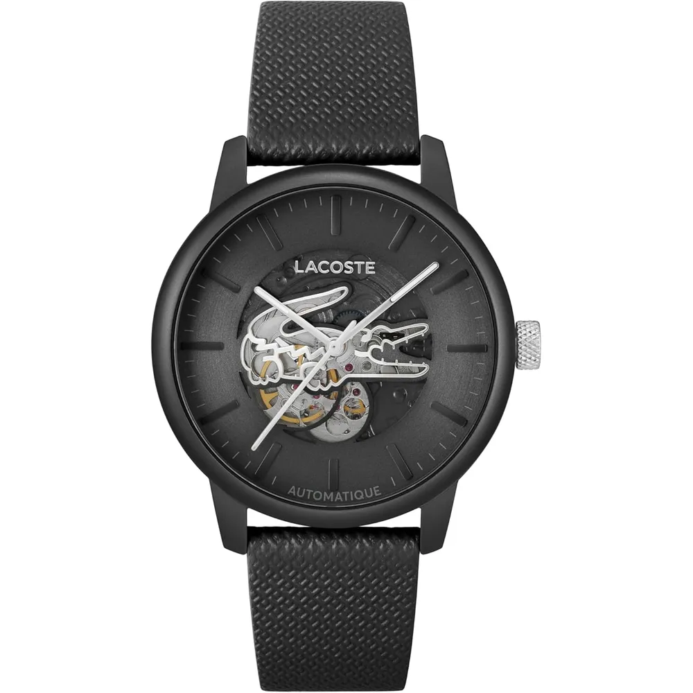 RELOJ LACOSTE 12.12 AUTOMÁTICO 44 MM MUJER - Black