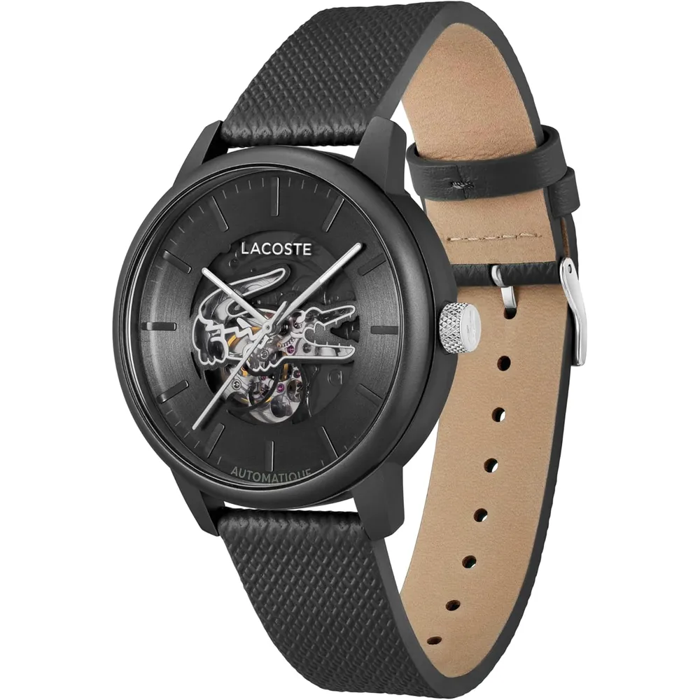 RELOJ LACOSTE 12.12 AUTOMÁTICO 44 MM MUJER - Black