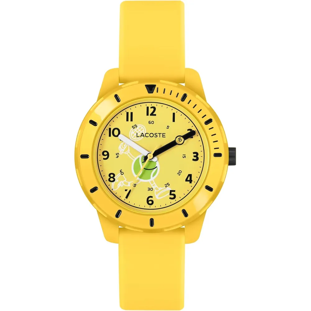 RELOJ LACOSTE MINI TENNIS CUARZO 35 MM NIÑO - YELLOW