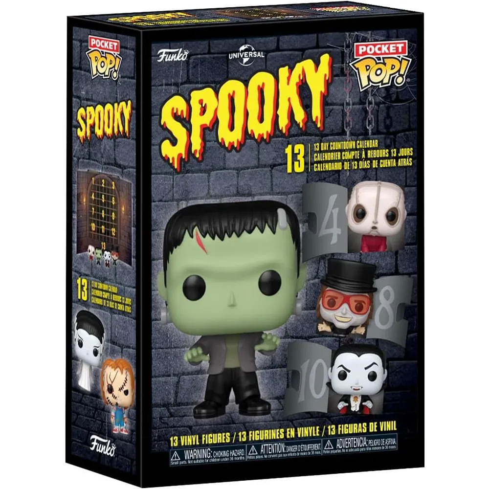 Funko Pop | Calendario de Cuenta Regresiva Espeluznante (13 Días)