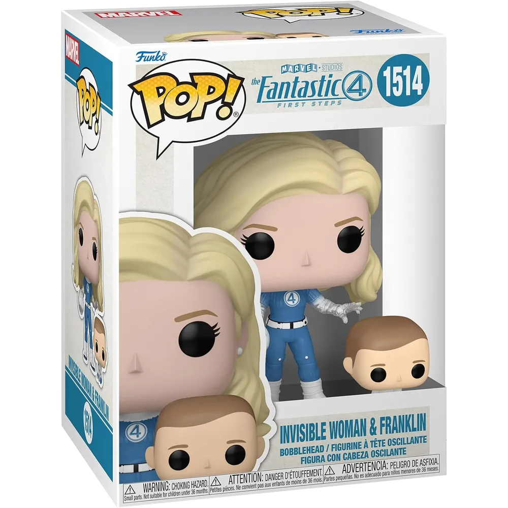 Funko Pop | Mujer Invisible de Los 4 Fantásticos