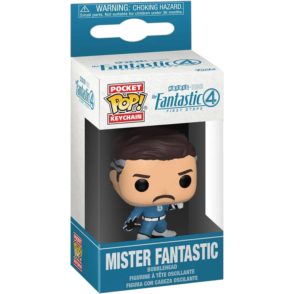 Funko Pop | Llavero Mister Fantastic de Los 4 Fantásticos