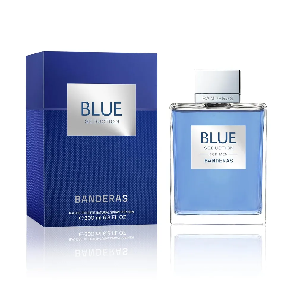 PERFUME BANDERAS BLUE SEDUCTION EAU DE TOILETTE 6.8 OZ / 200 ML