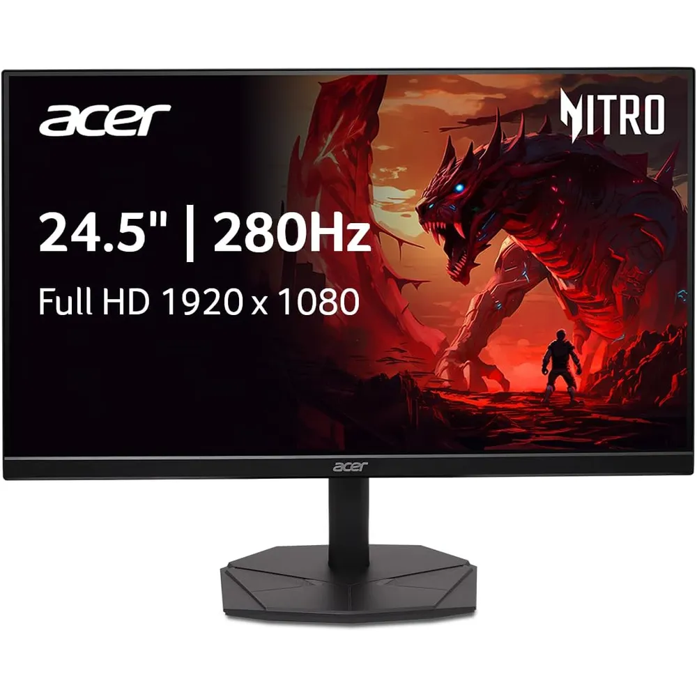 Acer Nitro KG251Q Z1BIIP Monitor Gaming 24.5" Full HD 280Hz