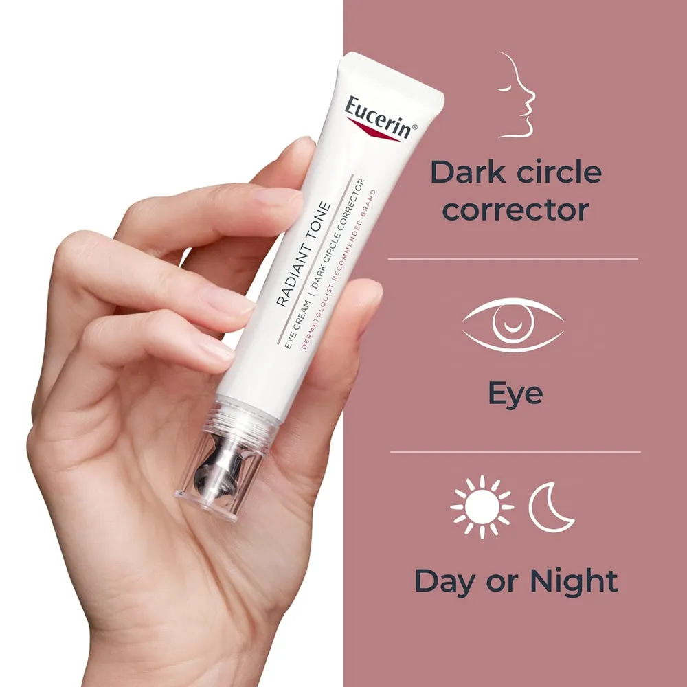 EUCERIN RADIANT TONE CONTORNO DE OJOS ANTIMANCHAS 0.5 OZ / 14 GR