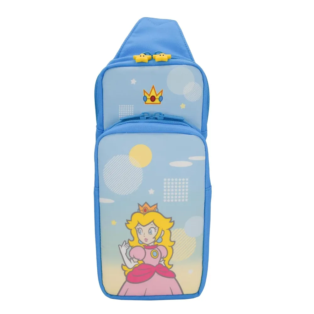Hori Bolsa de Hombro Adventure Pack City Pop Peach para Nintendo Switch