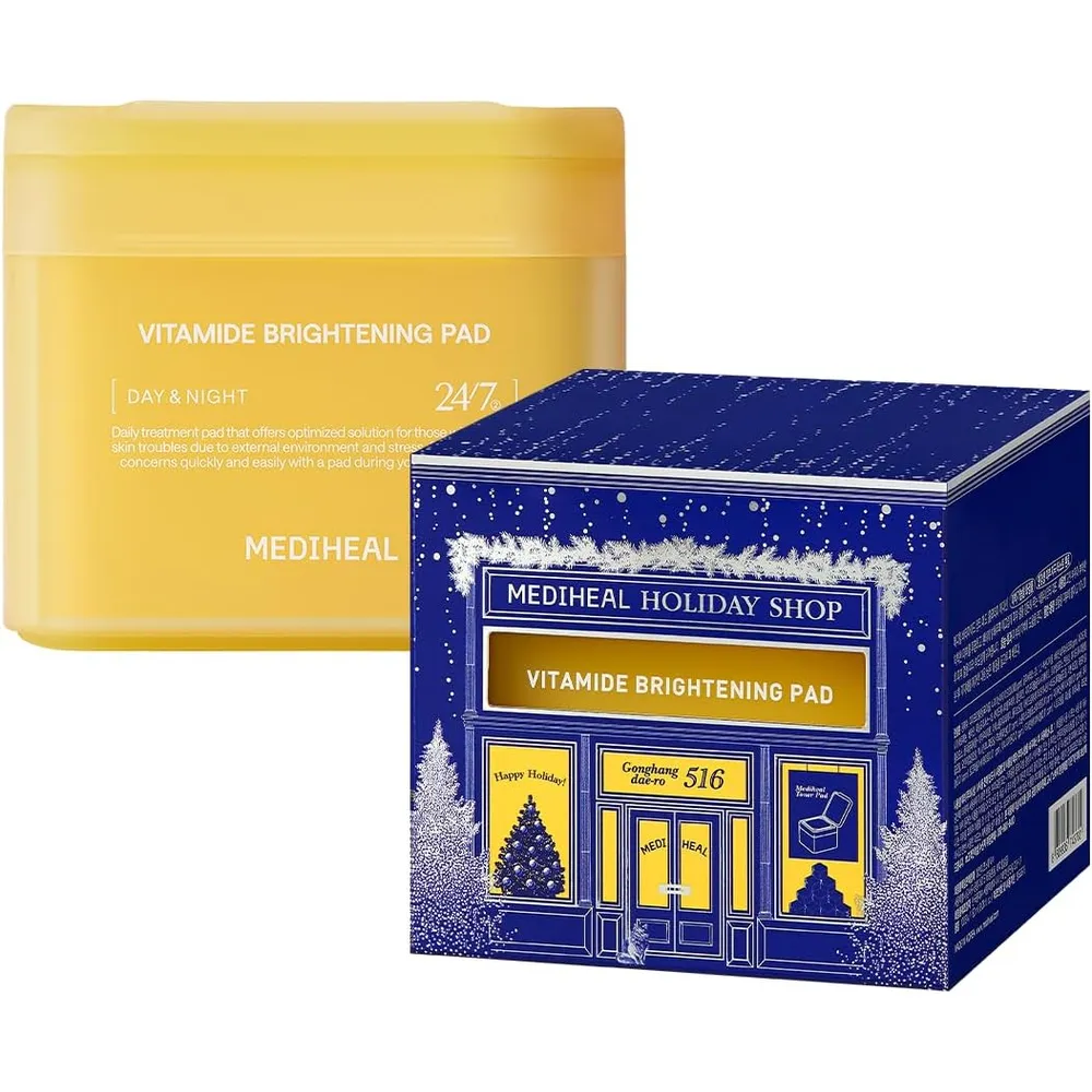 Mediheal Almohadillas Tónicas Vitamida Edición Navideña 100 uds