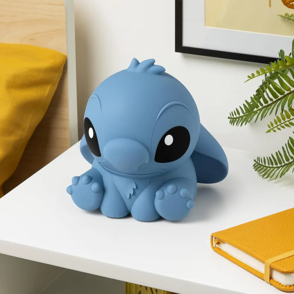 Paladone Disney Stitch Squishy Lamp, lámpara escritorio oficial