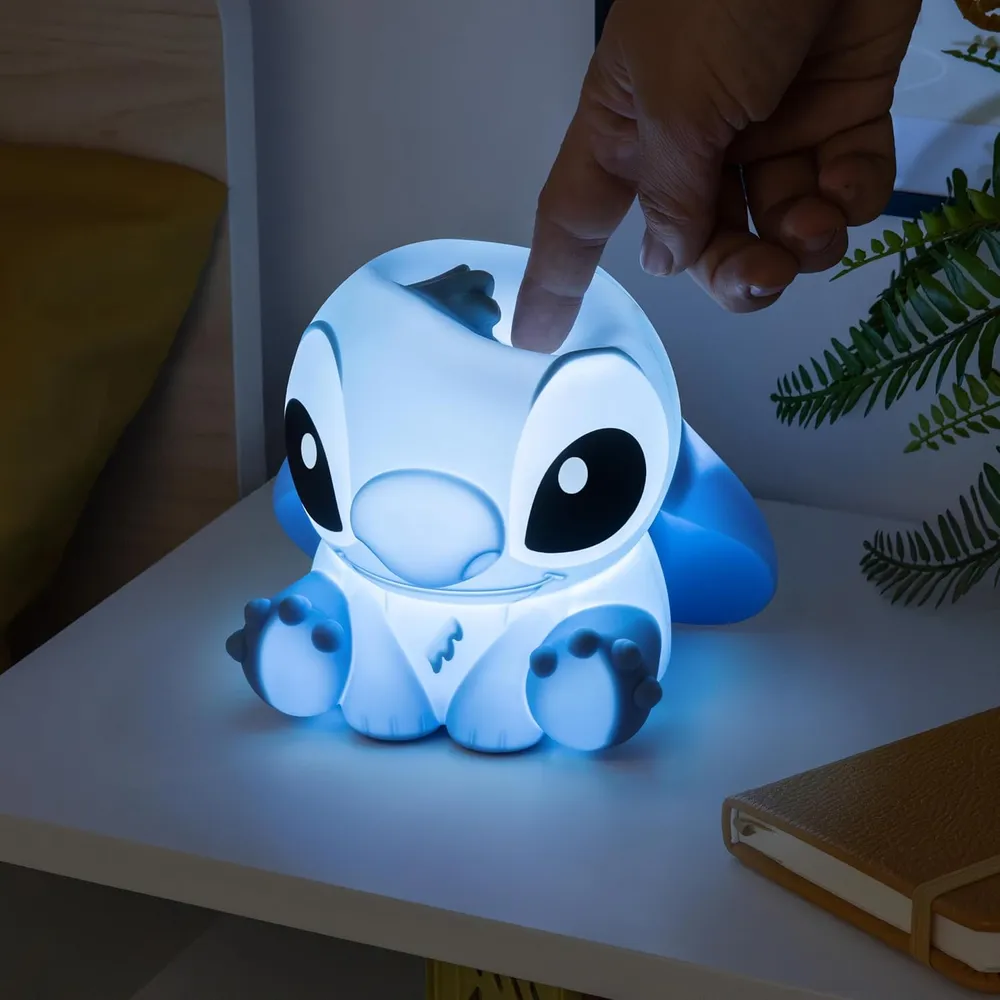 Paladone Disney Stitch Squishy Lamp, lámpara escritorio oficial