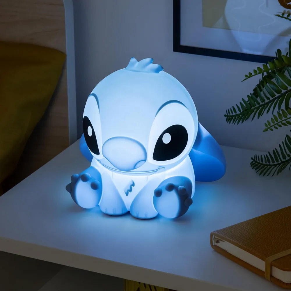 Paladone Disney Stitch Squishy Lamp, lámpara escritorio oficial