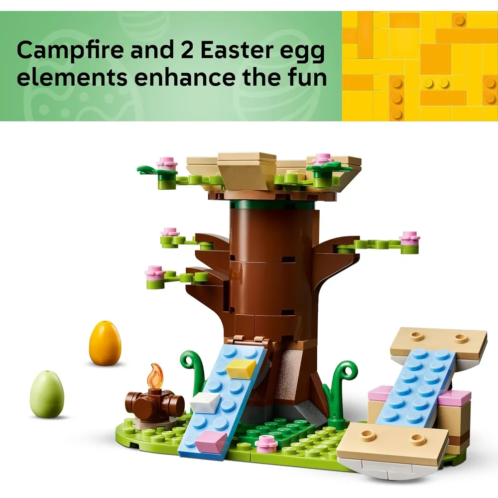 Lego Spring Animal Park, set de construcción con figuras de ardilla y pájaro