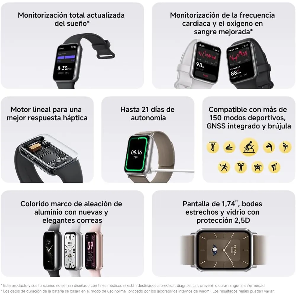 SMARTBAND 9 PRO XIAOMI | GRIS