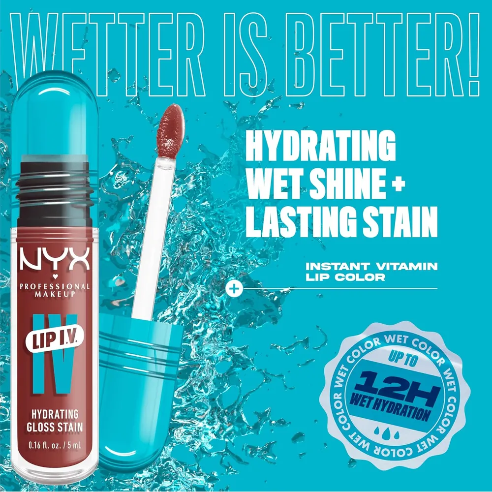 NYX Lip IV Brillo de Labios Hidratante | 02 Hydra Honey