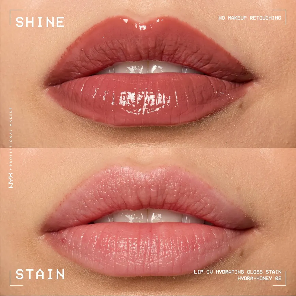 NYX Lip IV Brillo de Labios Hidratante | 02 Hydra Honey