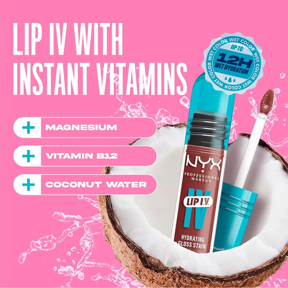 NYX Lip IV Brillo de Labios Hidratante | 02 Hydra Honey