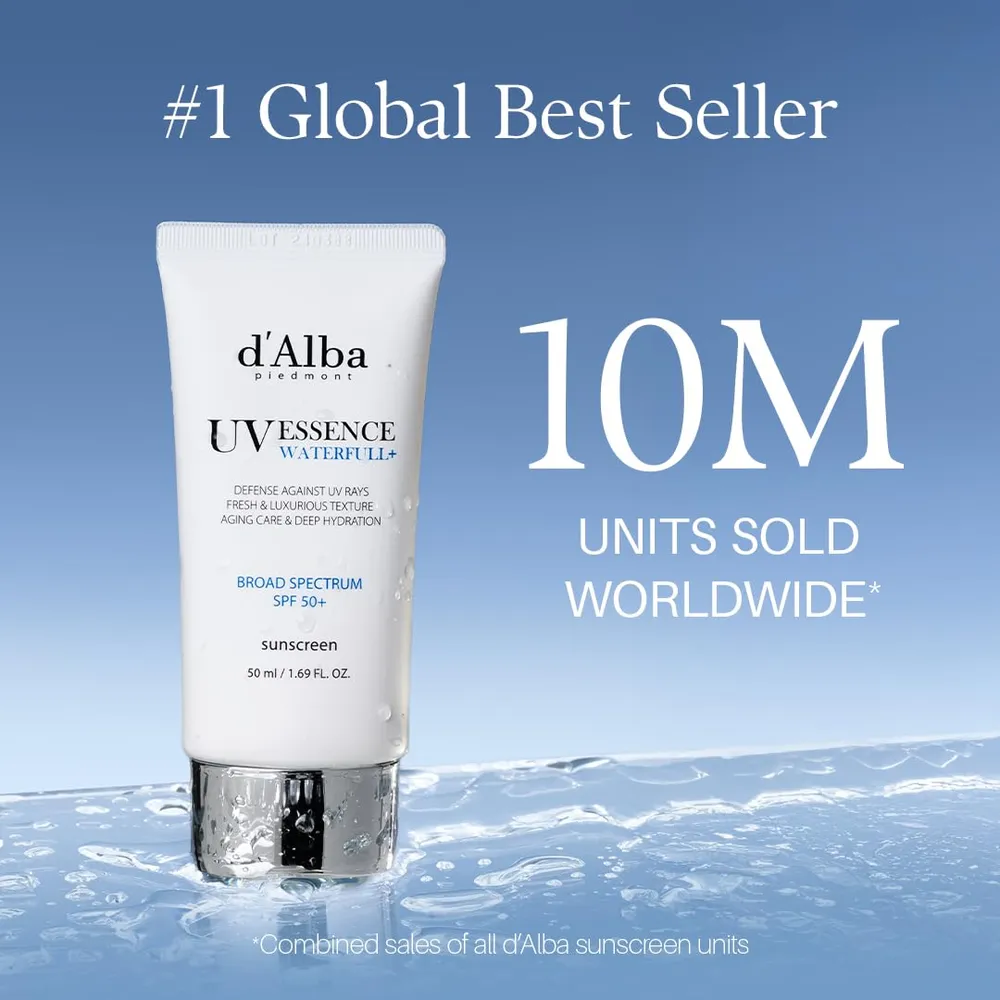 Protector solar facial luminoso D'Alba Piedmont | 1.7 oz / 50 ml