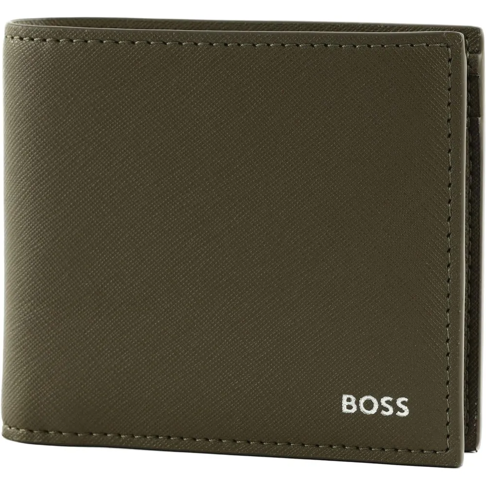 BILLETERA HUGO BOSS ZAIR 4CC VERDE HOMBRE