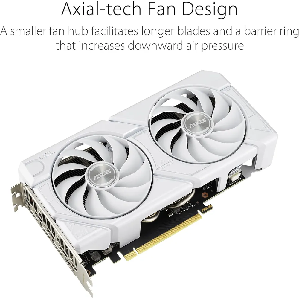 ASUS Dual GeForce RTX 4060 Evo White 8GB
