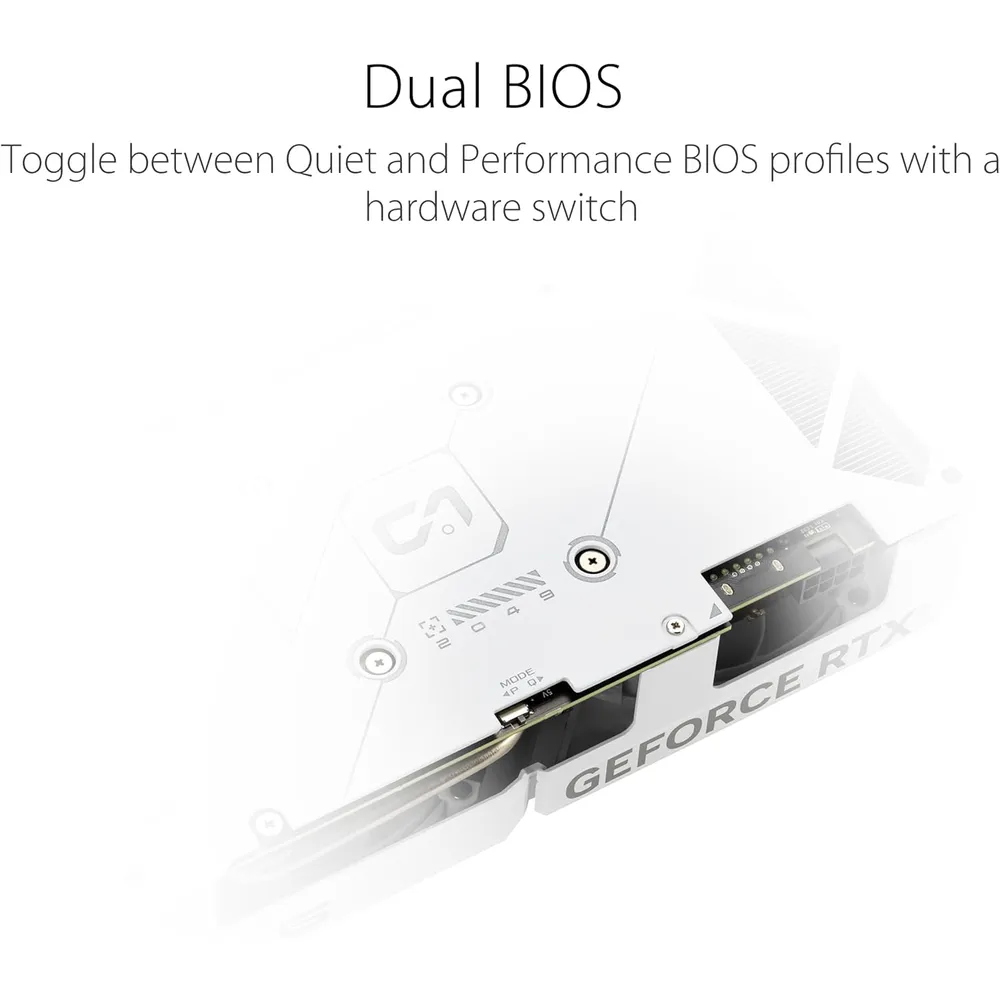 ASUS Dual GeForce RTX 4060 Evo White 8GB