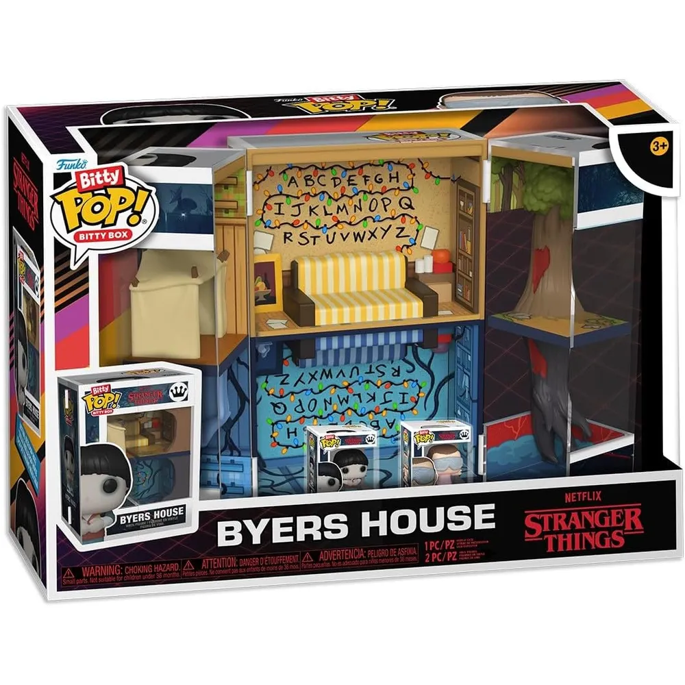 Funko Pop | Byers House con 2 Figuras de Stranger Things