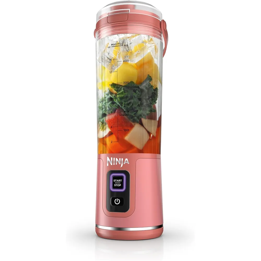 NINJA BLAST LICUADORA PORTÁTIL INALÁMBRICA 500 ML / 17 OZ | ARCILLA ROJA