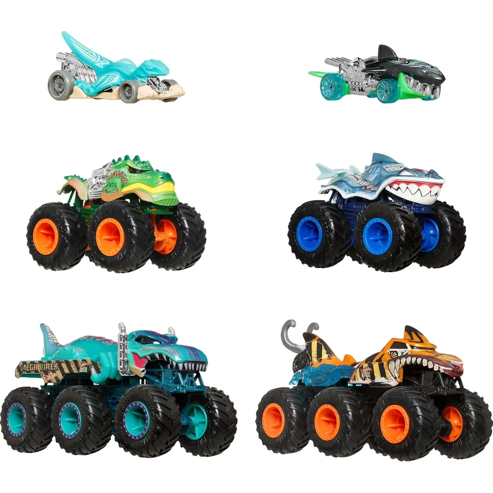 HOT WHEELS AUTOS MONSTER TRUCKS