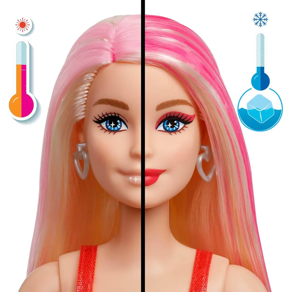 BARBIE PARTY GLAM SERIES MUÑECA ROJA CON SORPRESAS