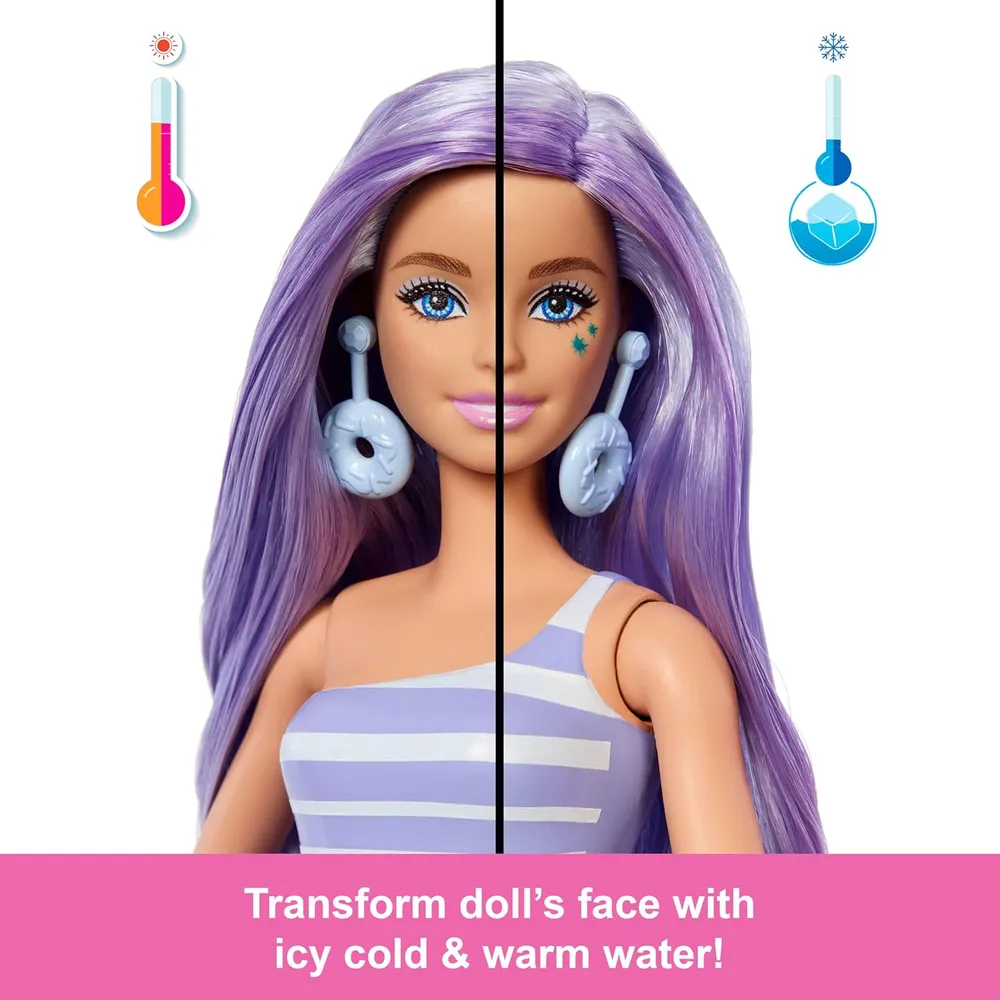 BARBIE POP REVEAL SWEETS DONAS MUÑECA CON MASCOTA Y SORPRESAS