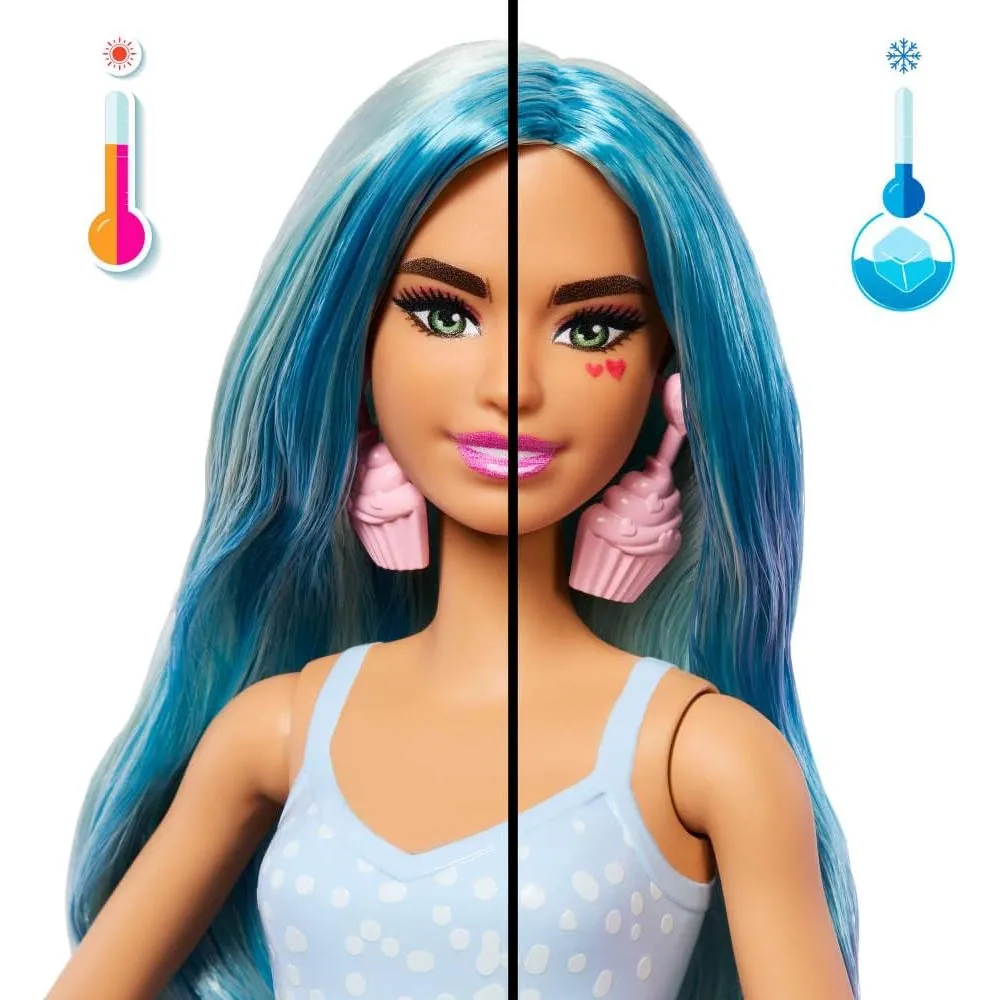 BARBIE POP REVEAL SWEETS CUPCAKES MUÑECA CON MASCOTA Y SORPRESAS