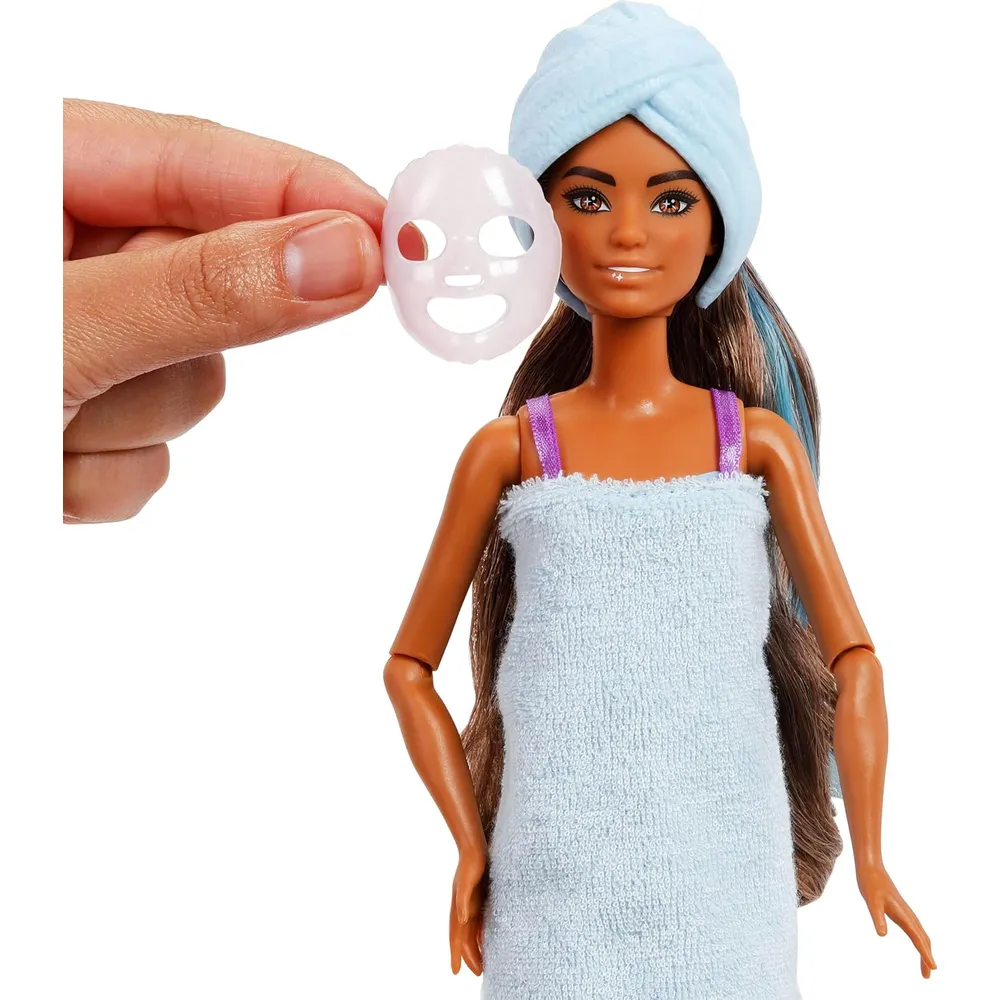BARBIE PARTY GLAM SERIES MUÑECA MORADA CON SORPRESAS