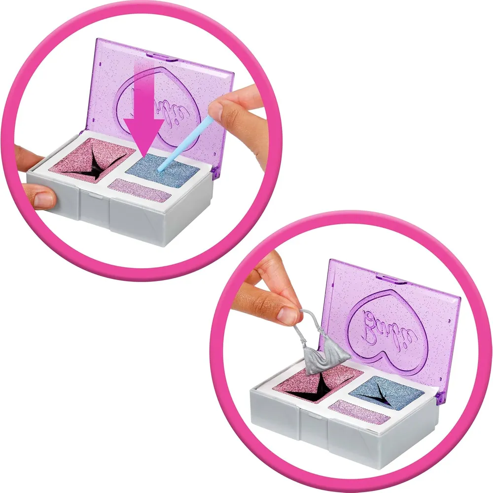 BARBIE PARTY GLAM SERIES MUÑECA MORADA CON SORPRESAS