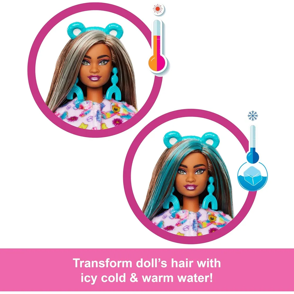 BARBIE CUTIE REVEAL CARE BEARS GOOD VIBES MUÑECA CON SORPRESAS