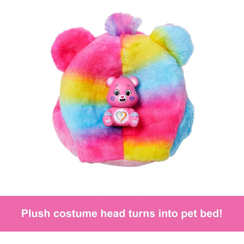 Barbie Cutie Reveal Care Bears, serie 2, oso Togetherness, 10 sorpresas