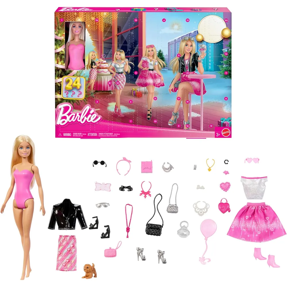 CALENDARIO DE ADVIENTO BARBIE 24 SORPRESAS
