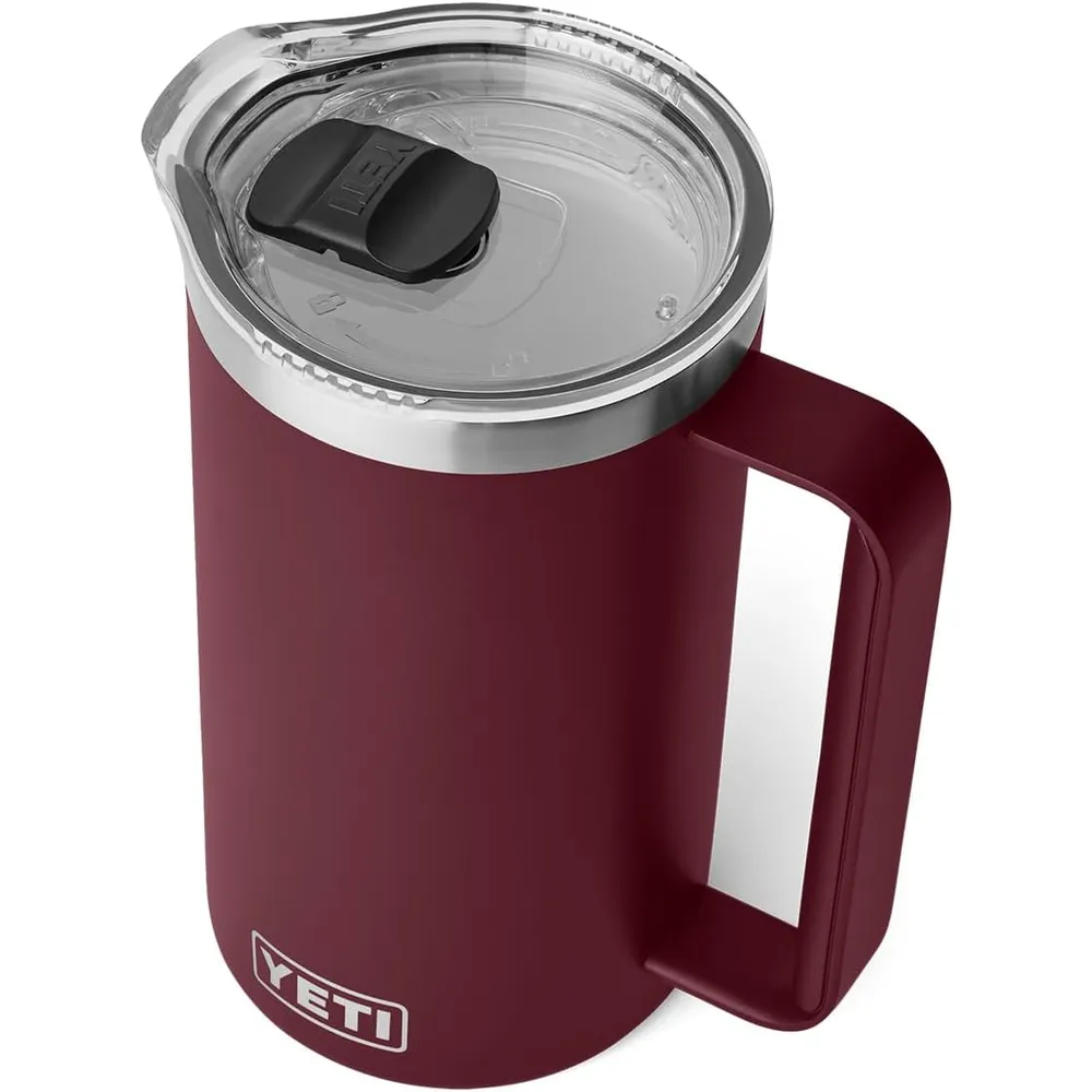 YETI Rambler Jarra de 34 oz con Tapa Magslider | Guinda