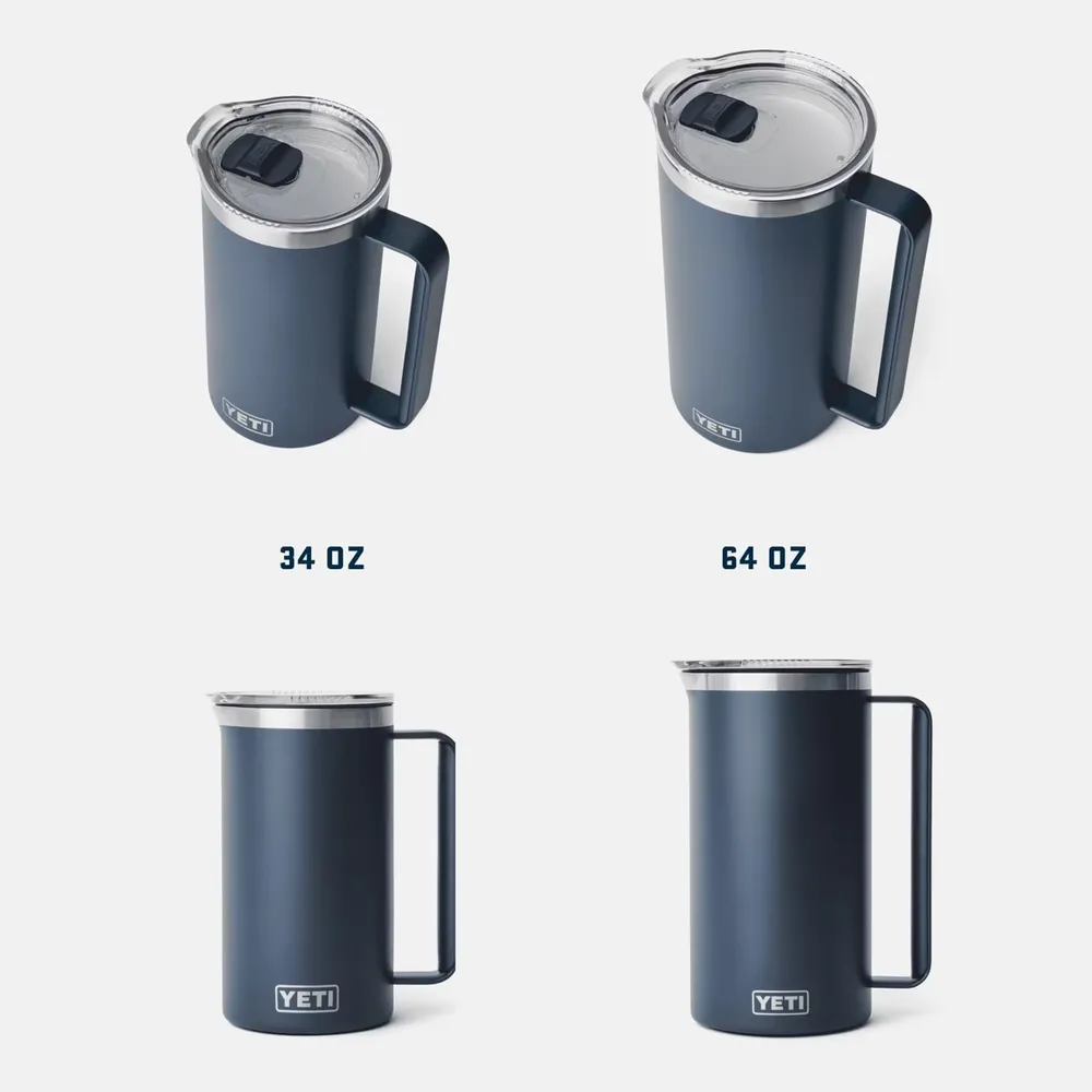 YETI Rambler Jarra de 34 oz con Tapa Magslider | Rojo
