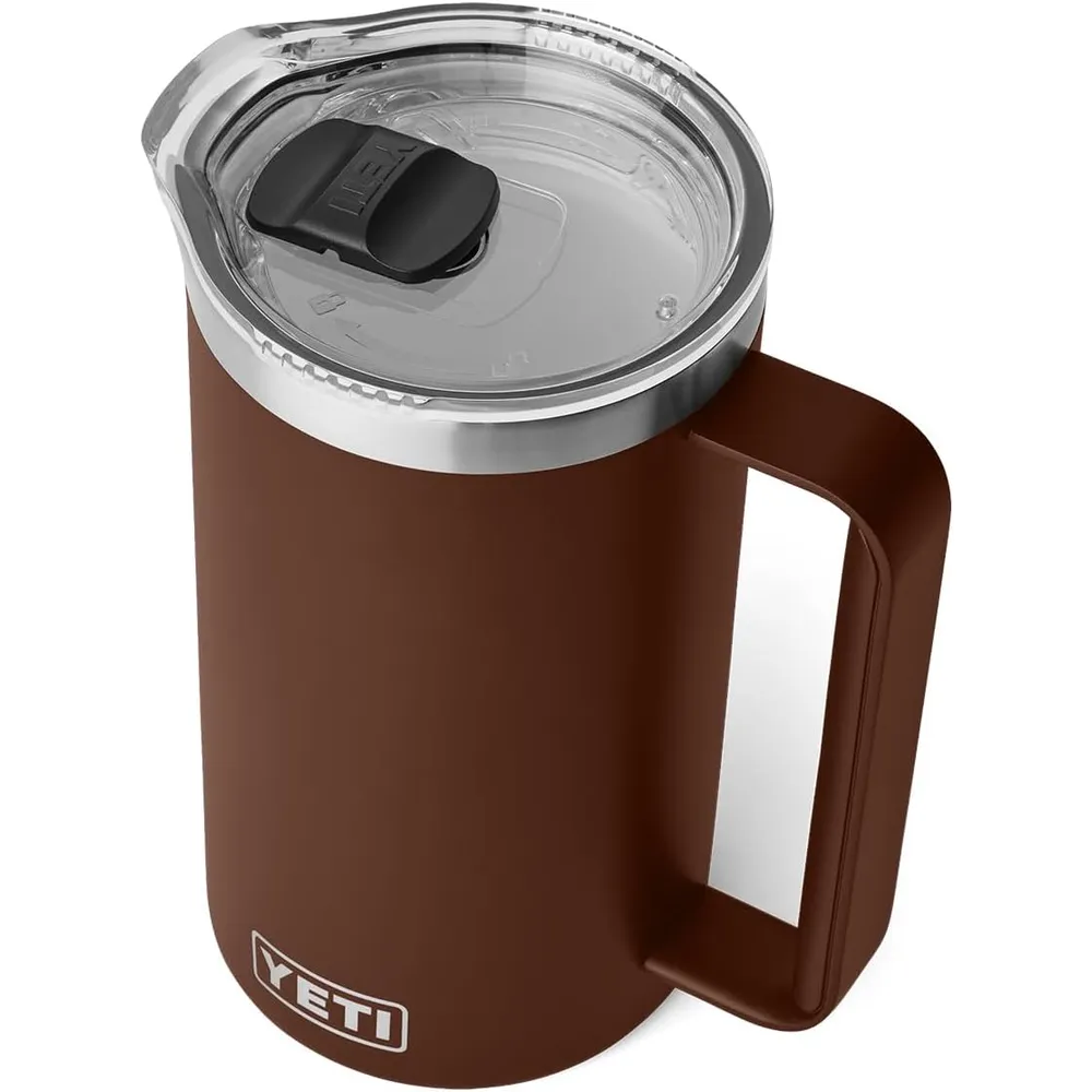 YETI Rambler Jarra de 34 oz con Tapa Magslider | Marrón