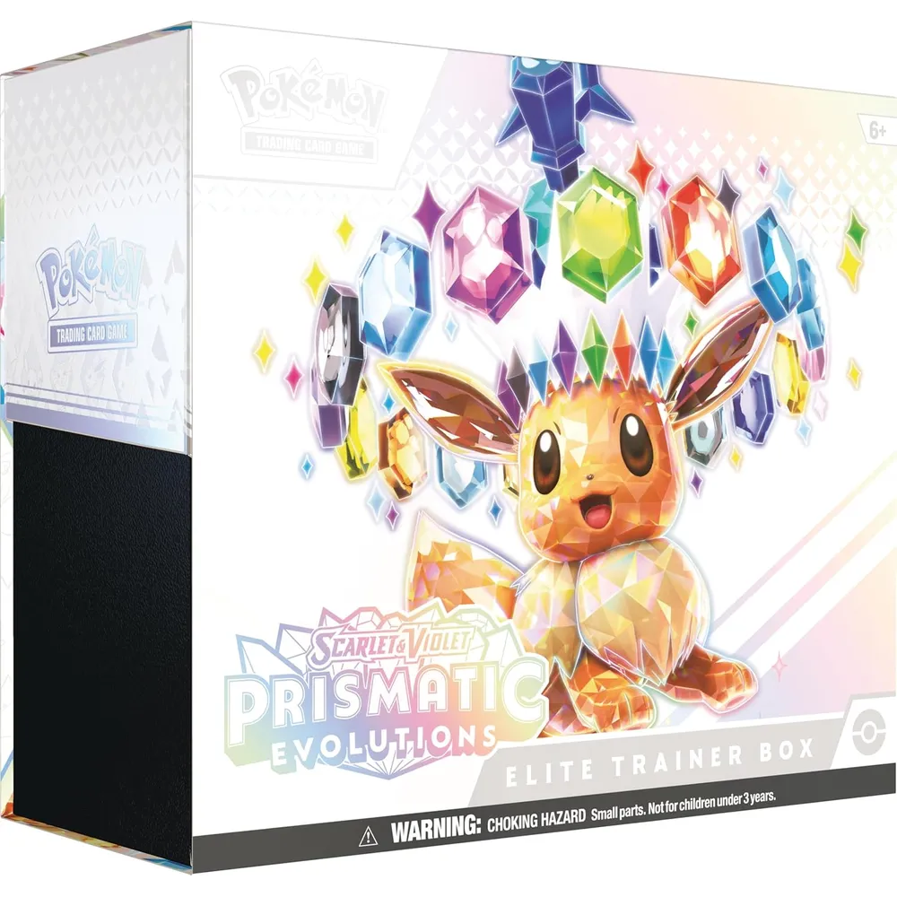 JUEGO DE CARTAS POKÉMON TCG SCARLET & VIOLET PRISMATIC EVOLUTIONS ELITE TRAINER BOX (INGLÉS)