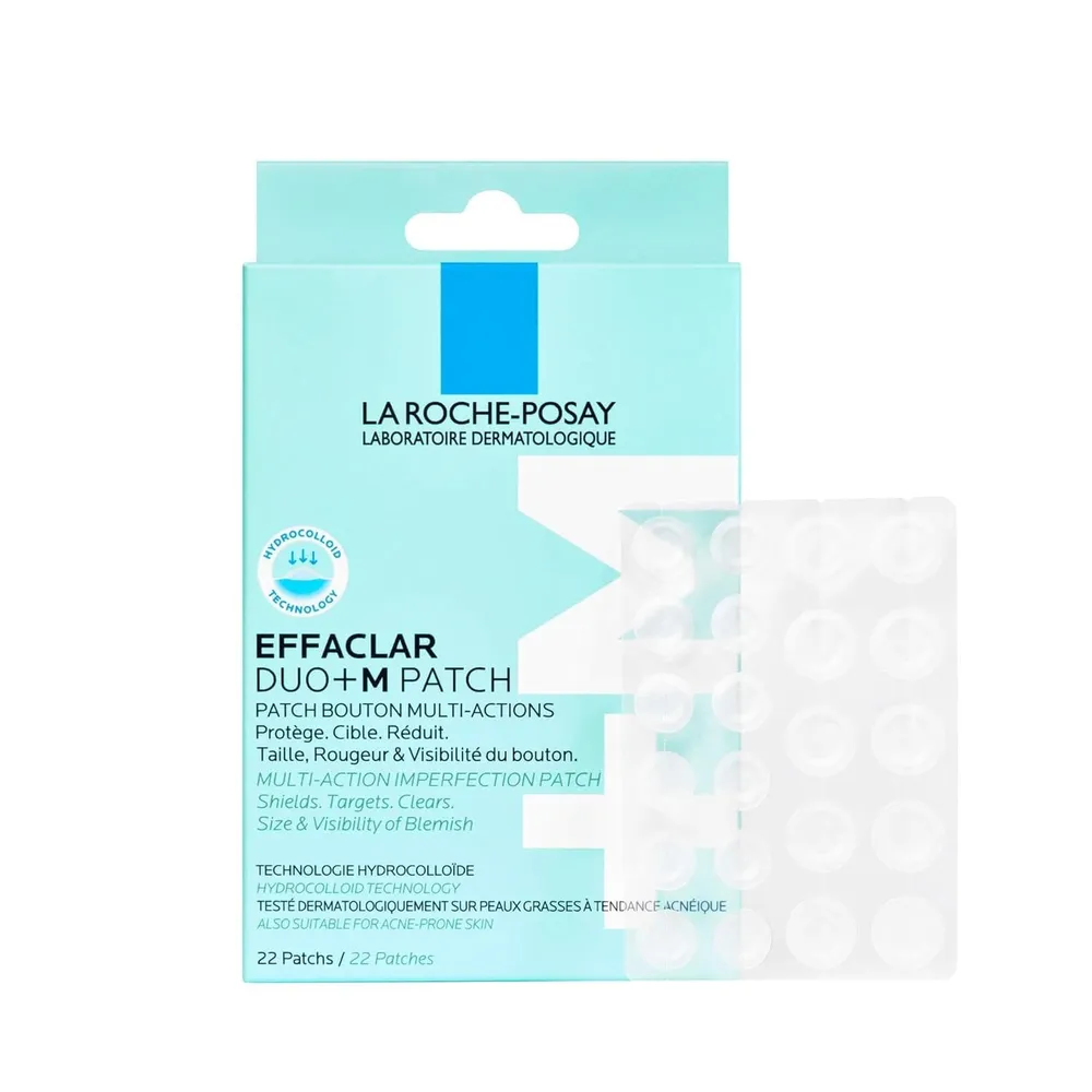 PARCHES HIDROCOLOIDES ANTIACNÉ EFFACLAR LA ROCHE-POSAY 22 UNIDADES