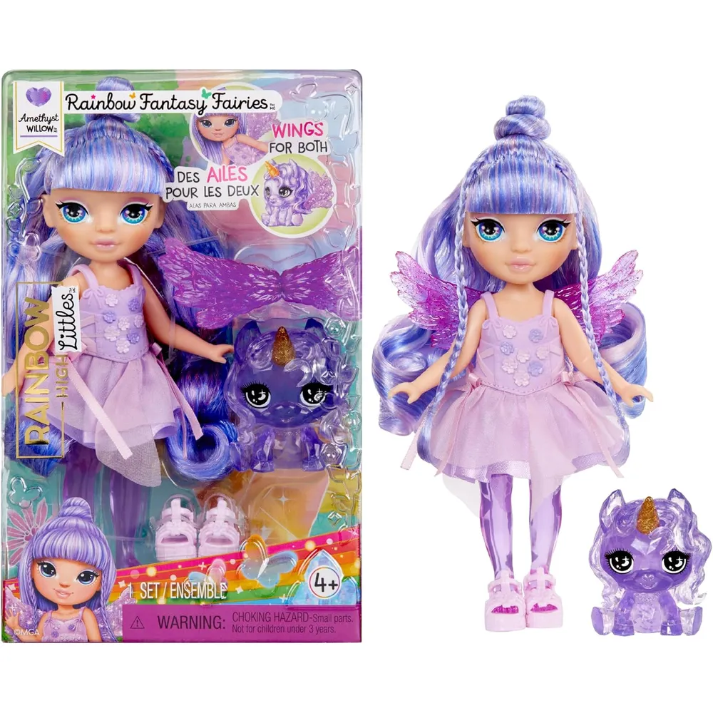 Rainbow High Littles hada con unicornio