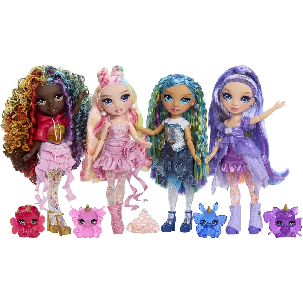 Rainbow High Rainbow Shimmers muñeca con slime