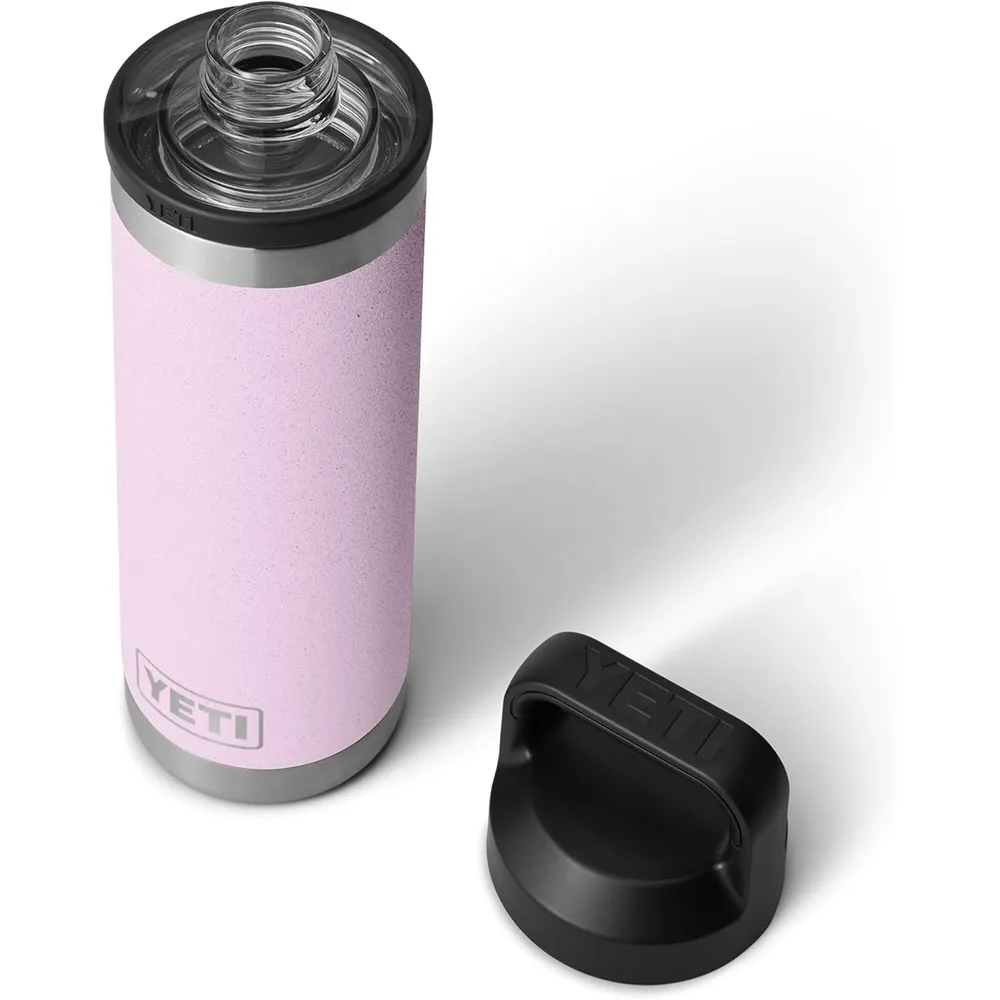 YETI Botella Rambler con Tapa de Chupón de 18 oz | Rosa Bebé