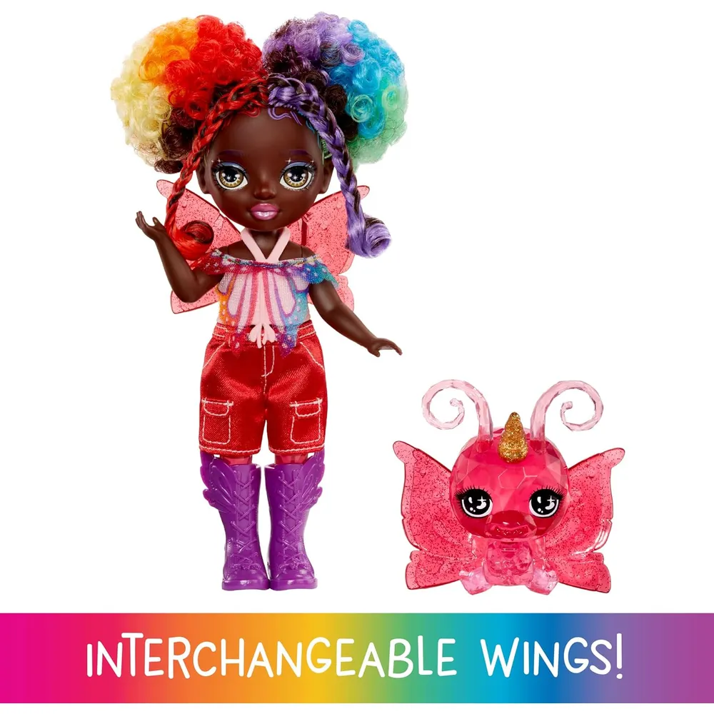 Rainbow High Littles hada Astrid con mariposa