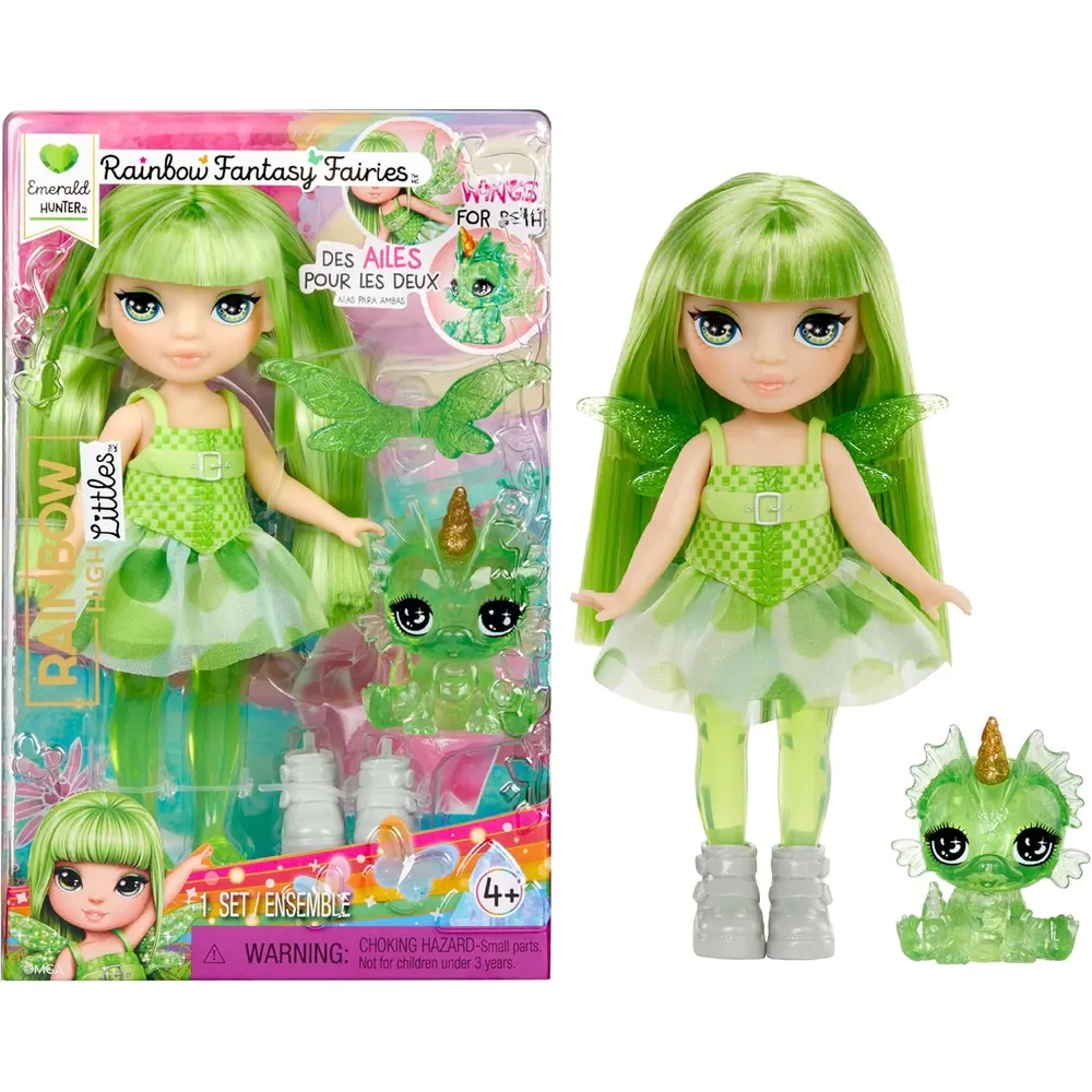 Rainbow High Littles hada con dragón
