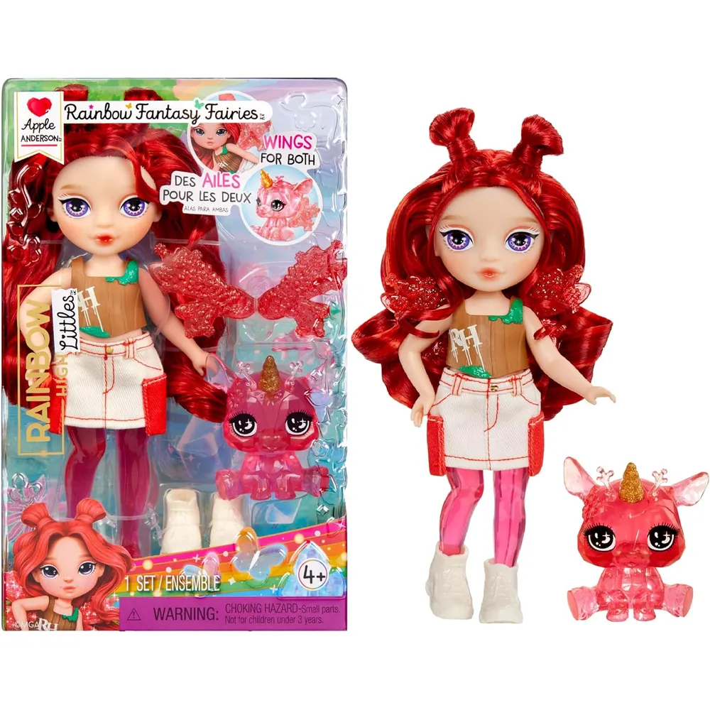 Rainbow High Littles hada con ciervo