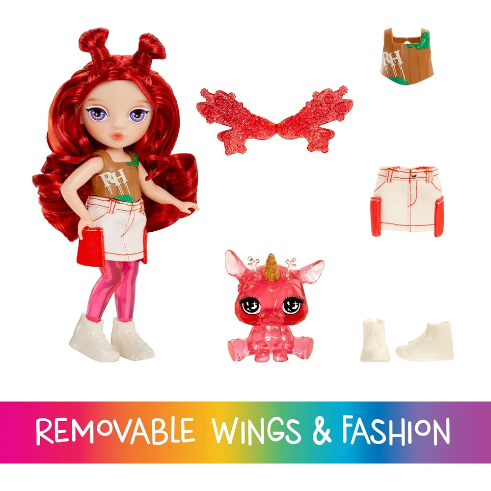 Rainbow High Littles hada con ciervo
