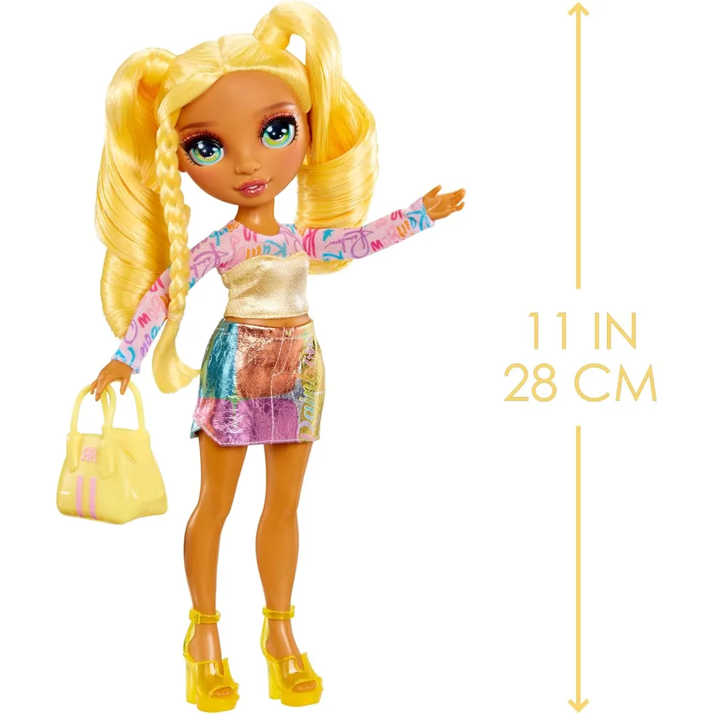Rainbow High My Fashion Style Sunny muñeca amarilla