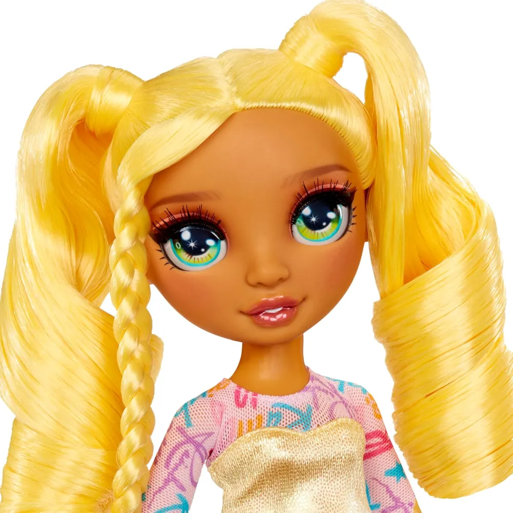 Rainbow High My Fashion Style Sunny muñeca amarilla