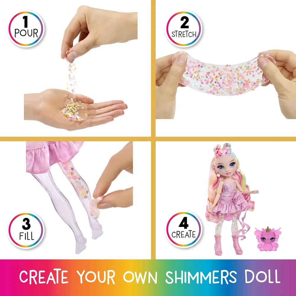 Rainbow High Rainbow Shimmers Bella muñeca