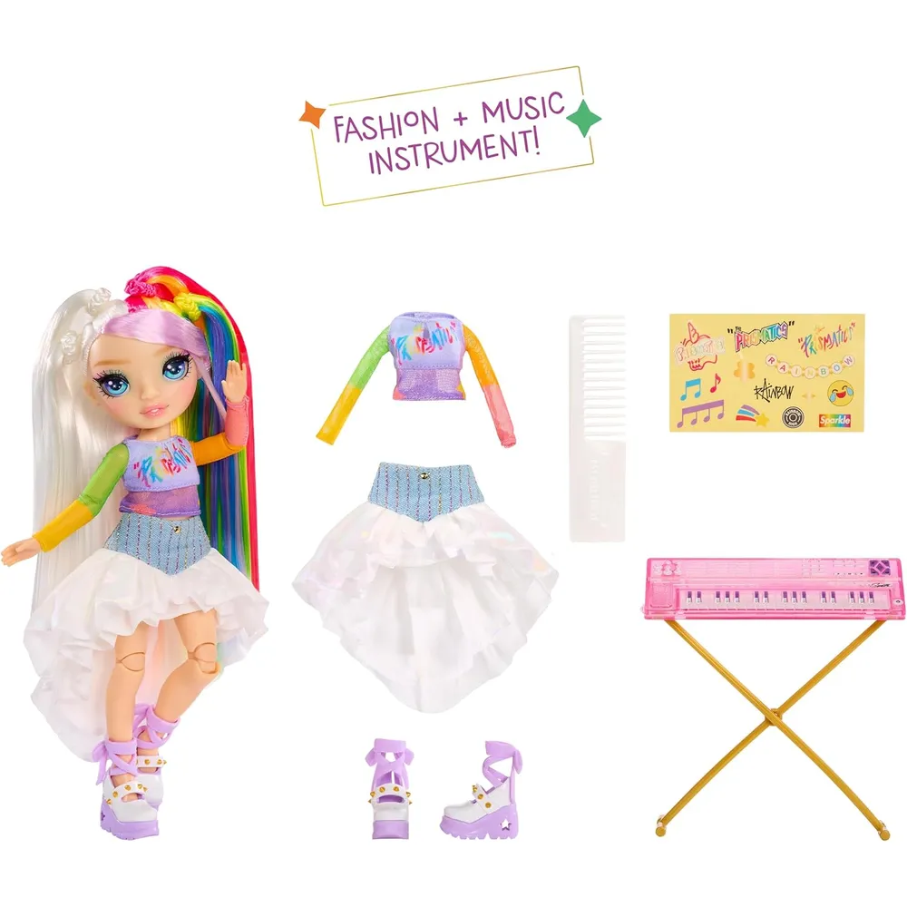 Rainbow High Jr. Banda de Rock Amaya muñeca